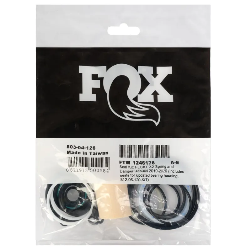 FOX Rebuild Dichtungskit - 803-04-126 für FLOAT X2 Dämpfer (2019-20) Saisonangebot