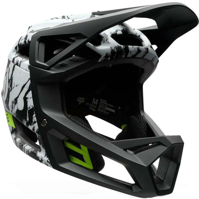 FOX Proframe MIPS Full Face Helm - Thrive - weiß Nur Für Kurze Zeit