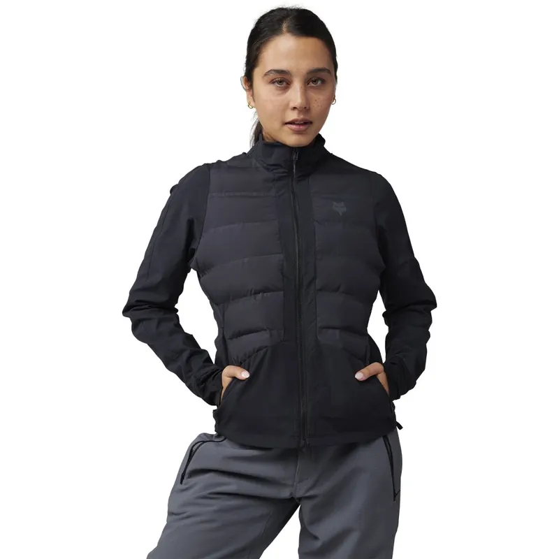 Top-Seller FOX Flexair Fire Hybrid MTB Jacke Damen - schwarz