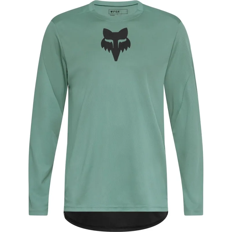 Wochenendangebot FOX Ranger MTB Langarmtrikot Herren - Fox Head - pine