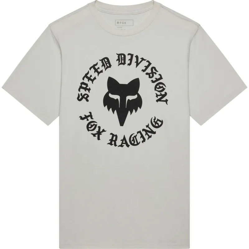 Aktuell FOX Badge 195 Original T-Shirt Herren - light grey