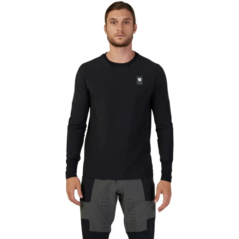 Online Kaufen FOX Defend Thermal MTB Langarmtrikot Herren - schwarz