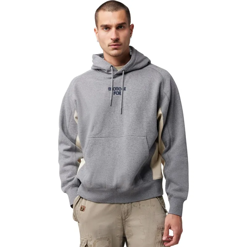 Wochenendangebot FOX Moto-X Oversized Fleece Hoodie Herren - heather graphite