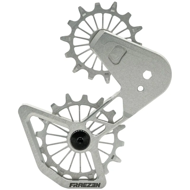 Fraezen KAEFIG DH Schaltwerkkäfig - SRAM Eagle Transmission - silber/silber Direktkauf
