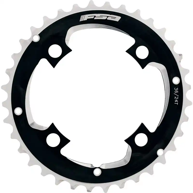 Echt FSA Comet Modular 2X äußeres Kettenblatt MTB 4-Arm 96mm - 36 Zähne für 36/24Z