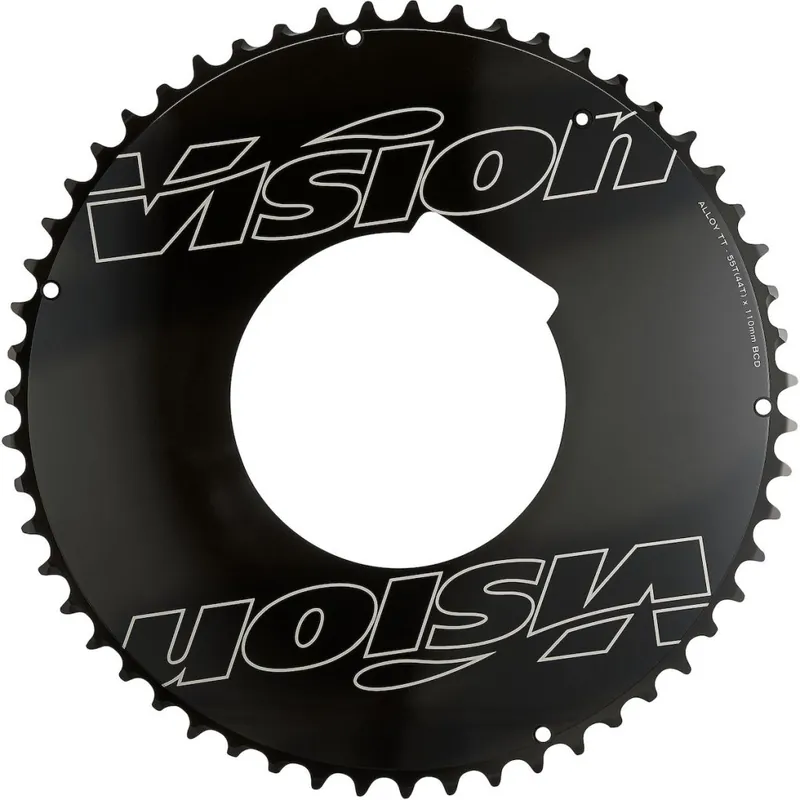 Expressversand FSA Powerbox Aero äußeres Kettenblatt 110mm - ABS - 10/11-fach - 55 Zähne für 55-46Z/Vision Logo