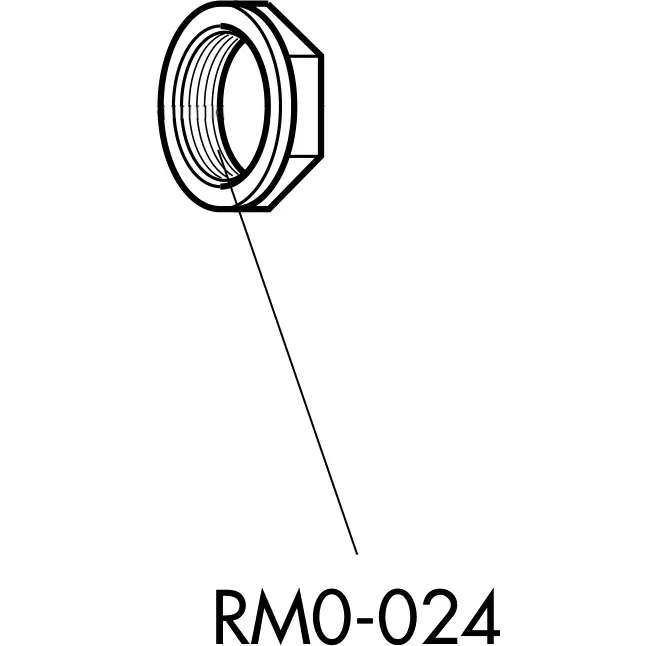 Fulcrum Hinterradnaben Achsmutter rechts - RM0-024 Nur Heute