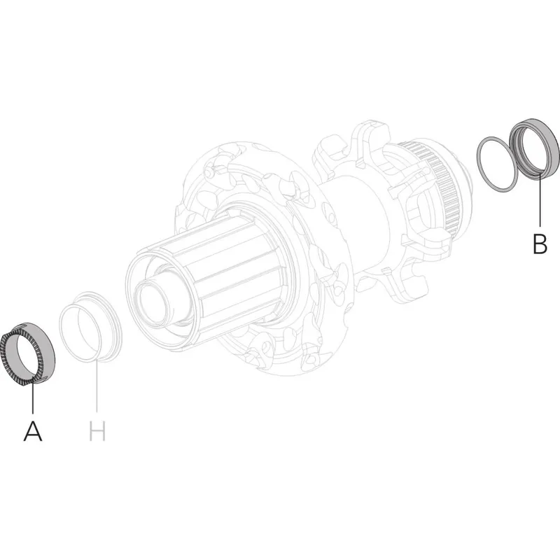 Fulcrum HR Adapterkit auf 12x135mm Steckachse (A+B) - RM16-TA12135 Preiswert