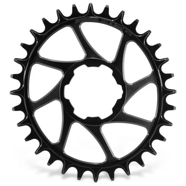 Top-Angebot Garbaruk Melon MTB Kettenblatt - Direct Mount / Oval / Narrow-Wide / Boost - für Hope - schwarz