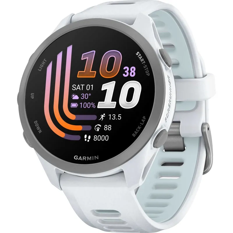 Meistverkauft Garmin Forerunner 170 GPS Laufuhr - Steinweiss
