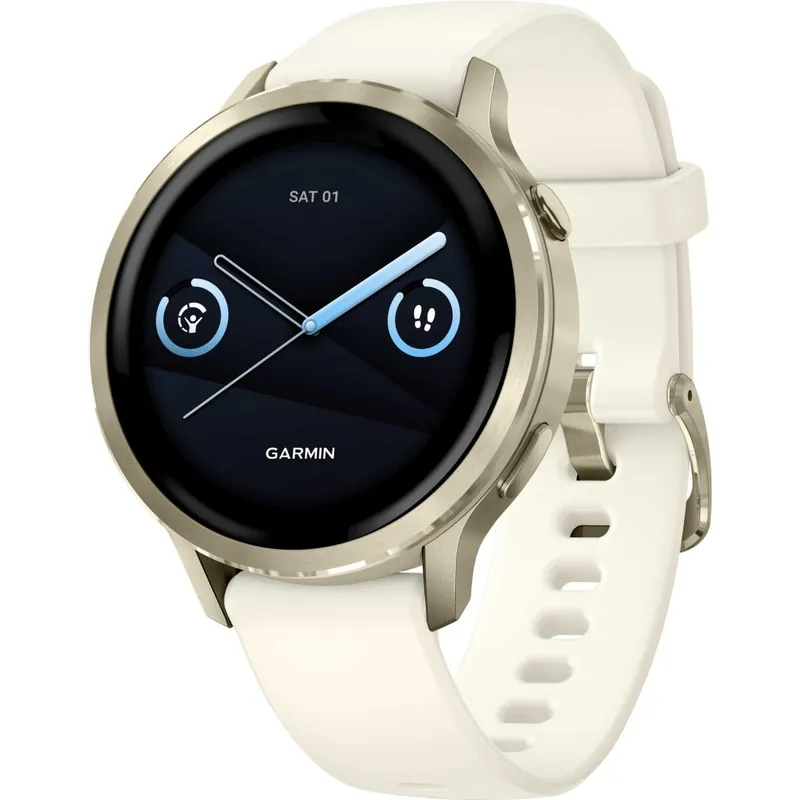 Garmin Venu 4 GPS Smartwatch - 41mm - Beige/Lunargold Preisreduziert