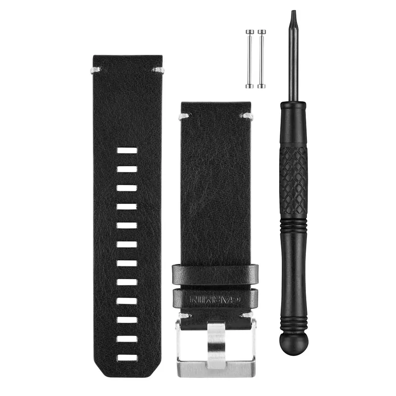 Garmin Lederarmband für fenix 3 / quatix 3 - Schwarz - 010-12168-29 Günstig