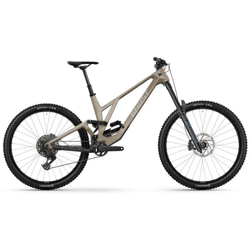 Ghost POACHA - 29/27.5" Carbon Mountainbike - 2026 - coffee dusty desert / grey silver - matt Abverkauf