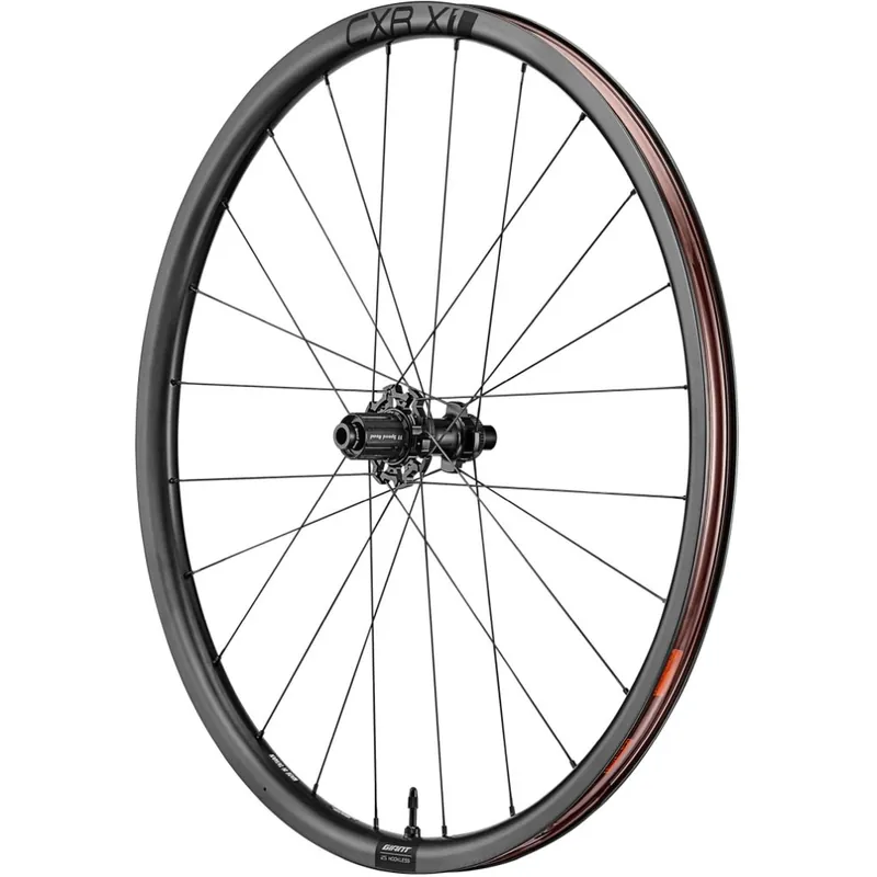 Geprüft Giant CXR1 X1 Hinterrad - 28" Carbon Hookless Centerlock - 12x142mm - Shimano HG