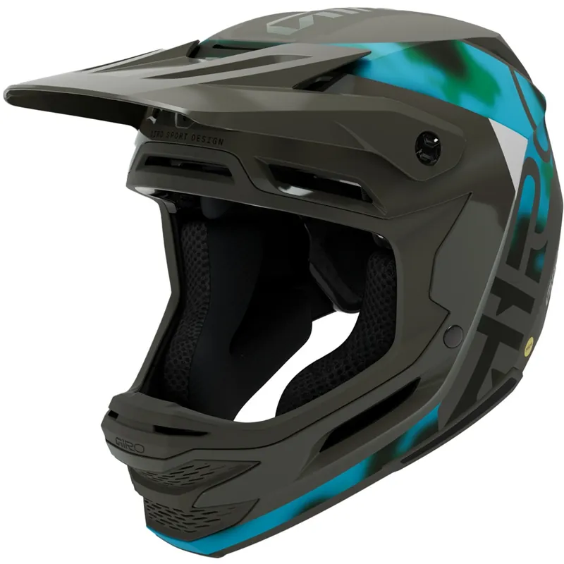 Zertifiziert Giro Insurgent Spherical Full Face Helm - matte frequency blue