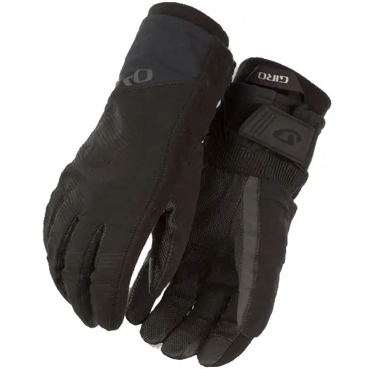 Zertifiziert Giro Proof Winterhandschuhe Herren - schwarz