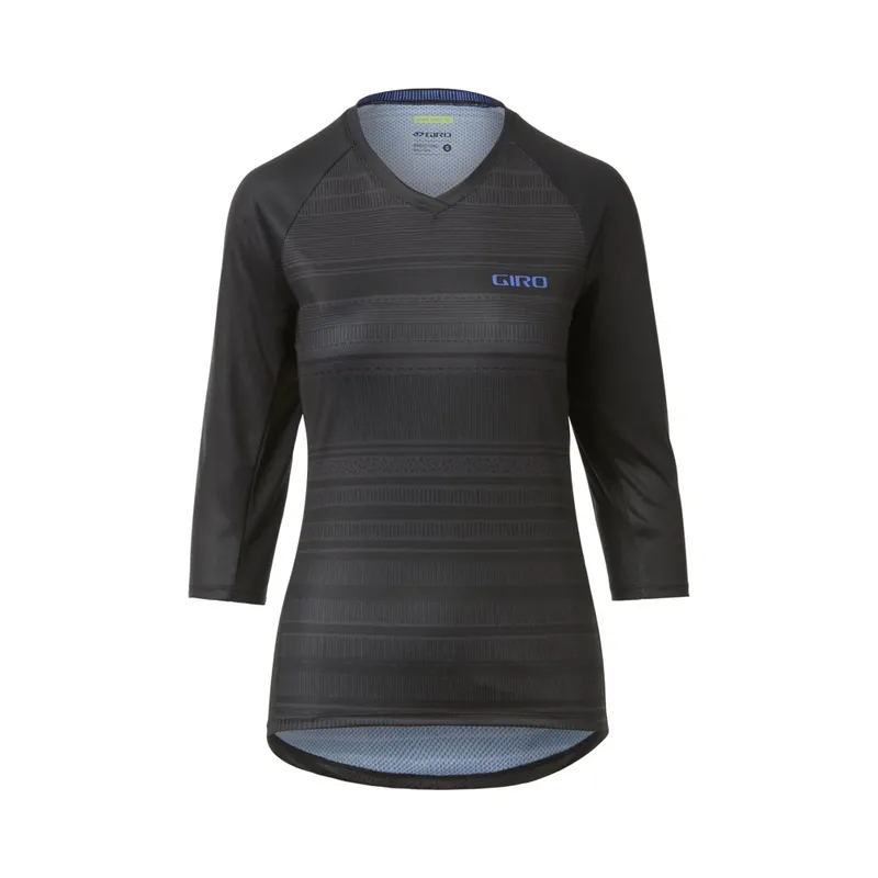 Rabatt Giro Roust MTB 3/4 Trikot Damen - black lines