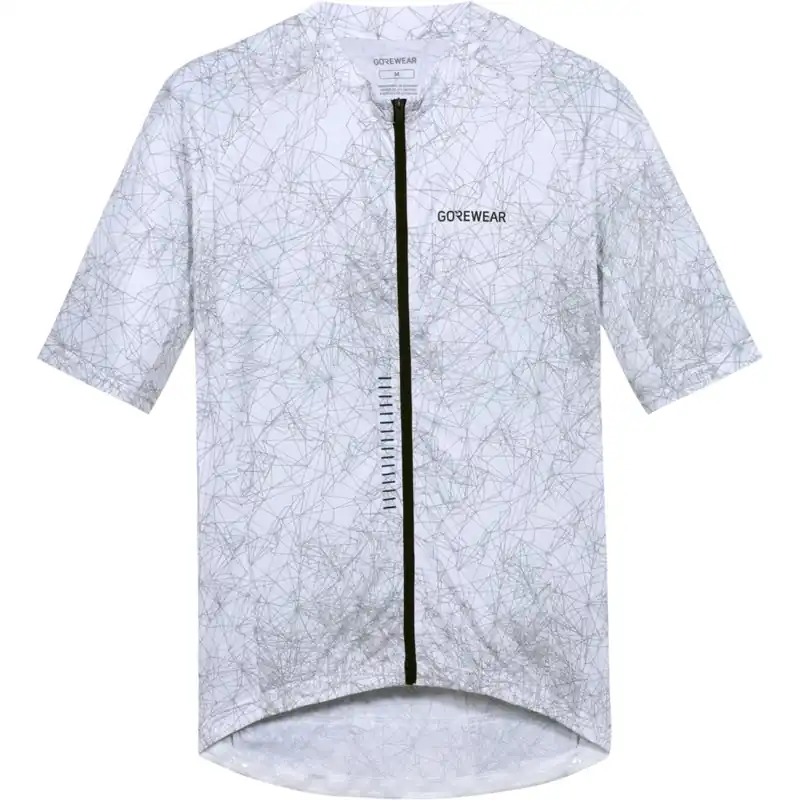 Neu Im Sortiment GOREWEAR Spirit Neuro Kurzarmtrikot Herren - white / lab gray 01BF