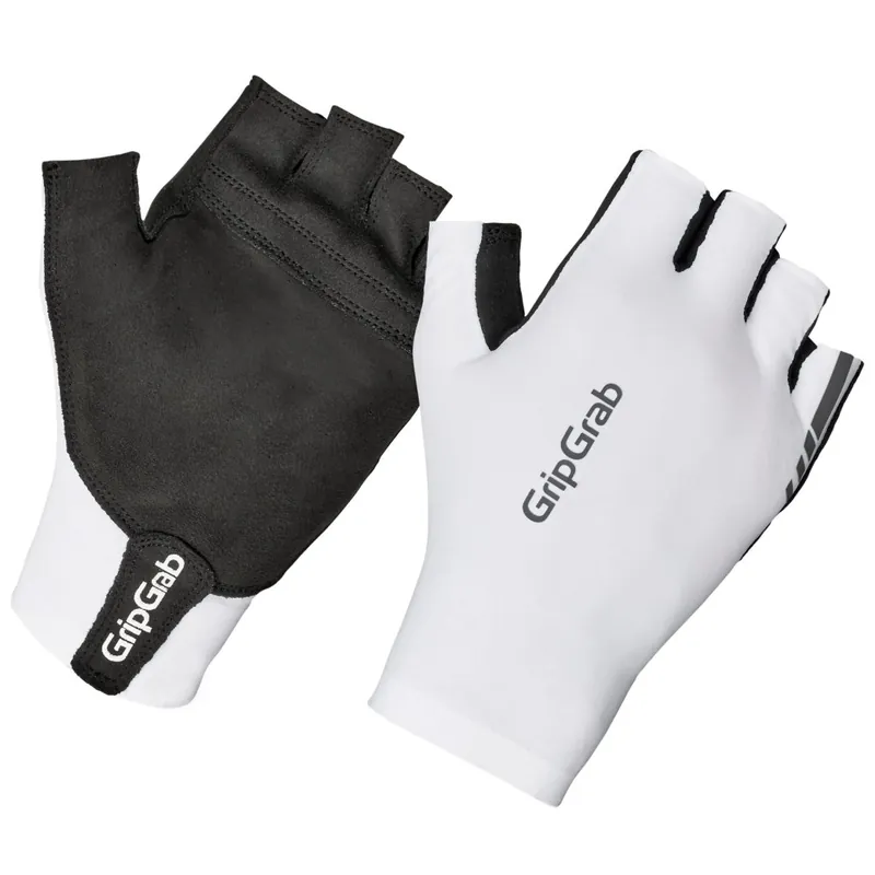GripGrab FastStream Aero Kurzfinger-Handschuhe - White Zertifiziert