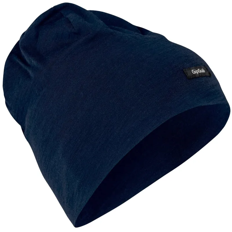 GripGrab Merino Blend Lightweight Beanie - Navy Blue Kracherpreis