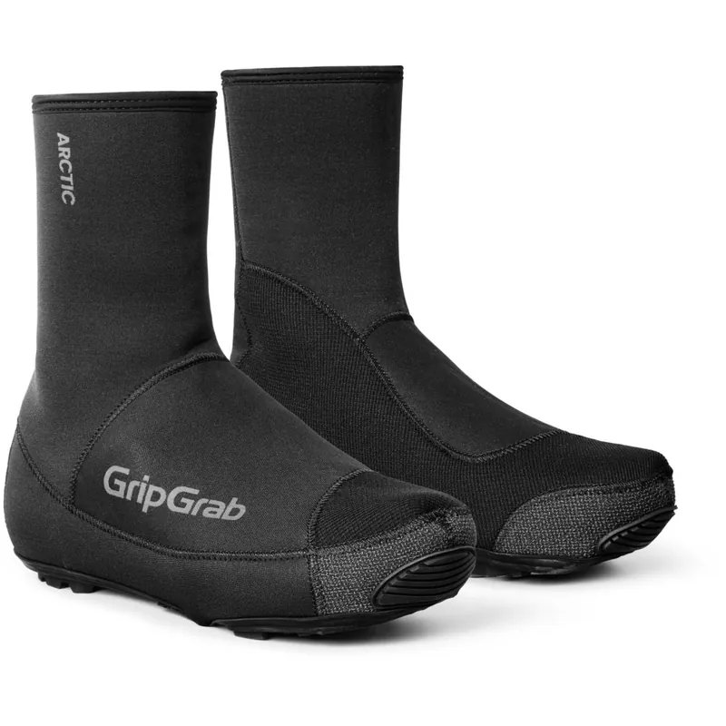 GripGrab Arctic II Deep Winter Wasserdichte Gravel Überschuhe - Schwarz Sonderaktion
