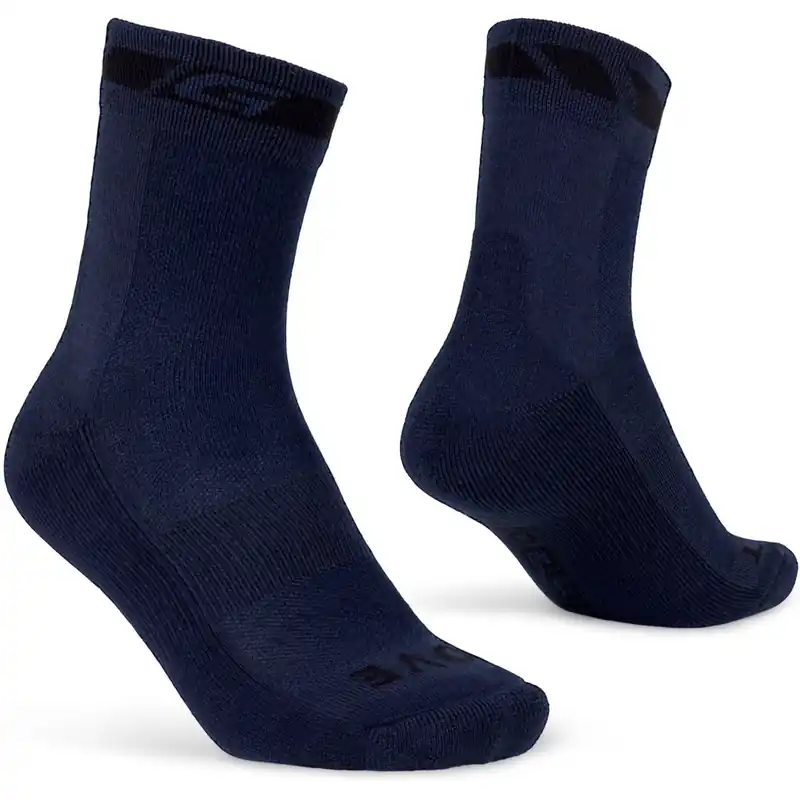 Neu GripGrab Merino Winter Socken - Navy Blue