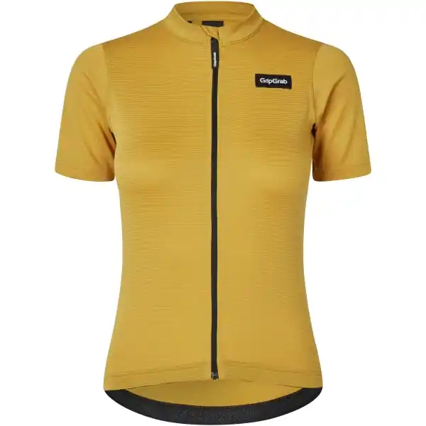 Günstig GripGrab EXPLR Merinotech Kurzarmtrikot Damen - Mustard Yellow