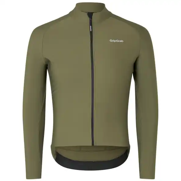 Ausverkauf GripGrab PACR Thermal Langarmtrikot Herren - Olive Green