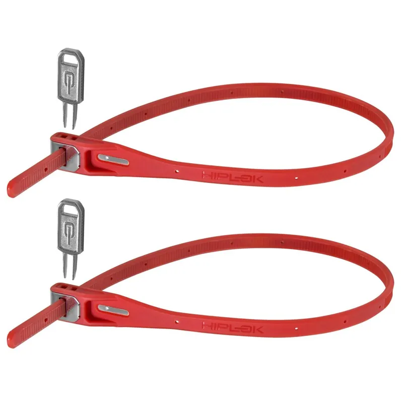Hiplok Z-Lok 40cm Kabelschloss - 2 Stück - rot Abverkauf