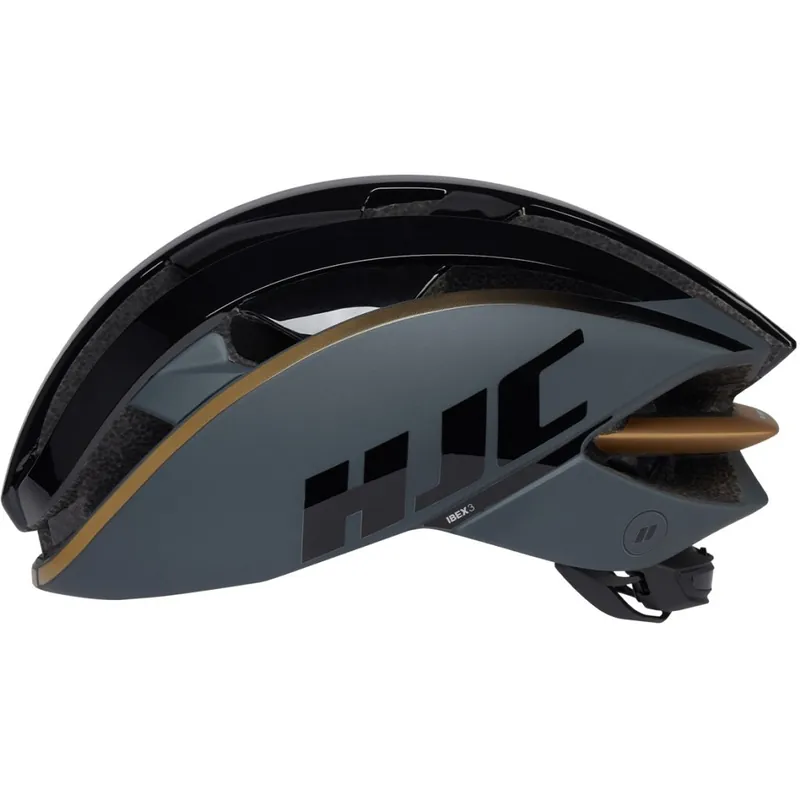 Neue Kollektion HJC IBEX 3 Rennrad Helm - Matt / Gloss Gold Black