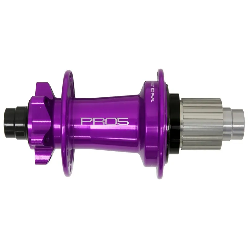 Hope Pro 5 Hinterradnabe - 6-Bolt - 12x148mm Boost Shimano Micro Spline - lila Sofort Bestellen