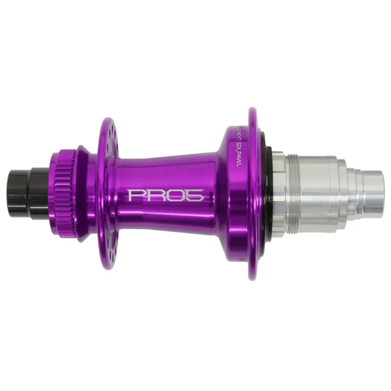 Markenware Hope Pro 5 Hinterradnabe - Centerlock - 12x148mm Boost SRAM XD - lila