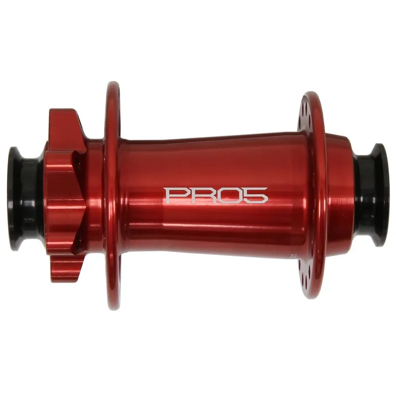 Hope Pro 5 Vorderradnabe - 6-Bolt - 15x110mm Boost Torque - rot Letzte Chance