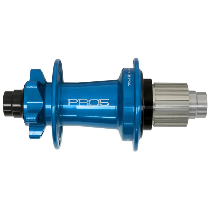 Meistverkauft Hope Pro 5 Hinterradnabe - 6-Bolt - 12x148mm Boost Shimano Micro Spline - blau