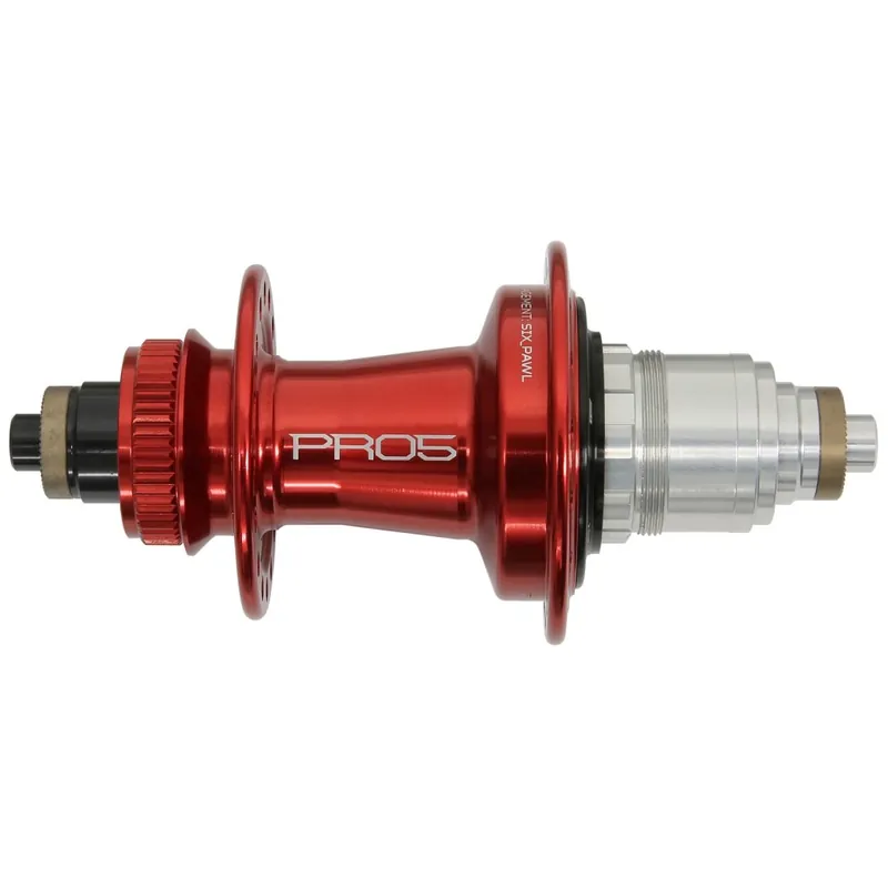 Finale Aktion Hope Pro 5 Hinterradnabe - Centerlock - QR 135 SRAM XD - rot