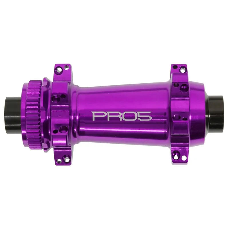 Hope Pro 5 Straightpull Vorderradnabe - Centerlock - 12x100mm - lila Abverkauf