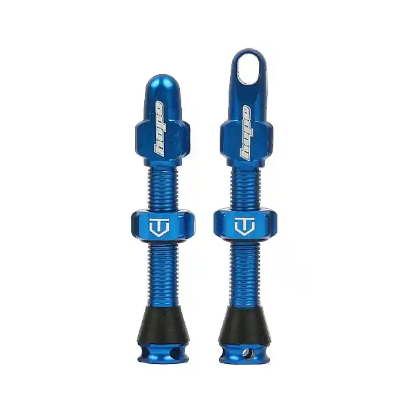Beliebt Hope Tubeless Ventile 1 Paar - blau
