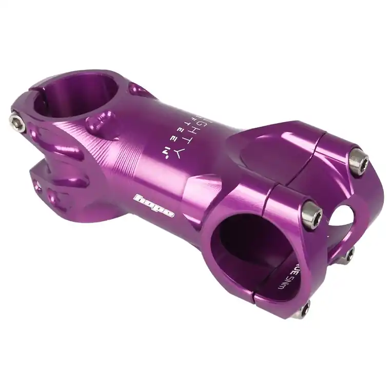 Hope RX Vorbau - 1 1/8" 31.8 80mm -15° - violett Direktkauf