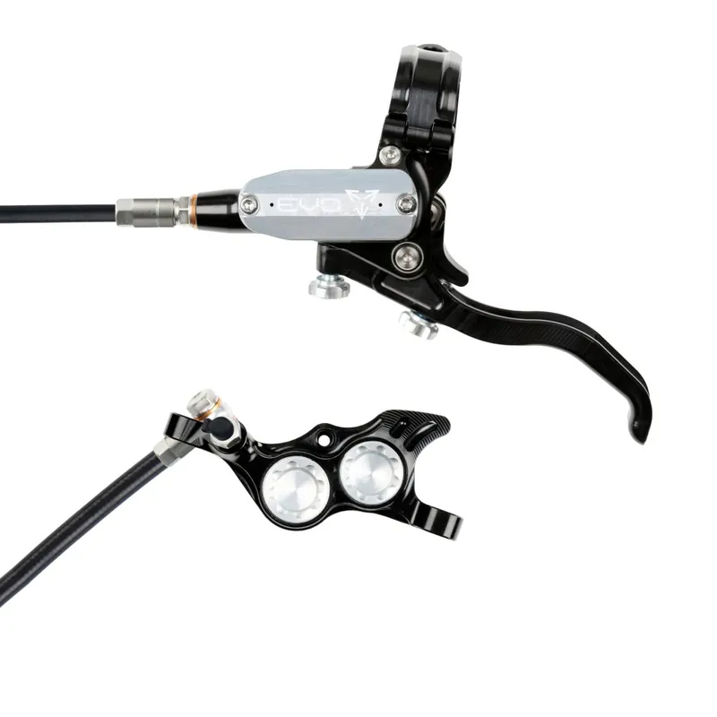 Hope Tech 4 EVO TR4 Scheibenbremse - schwarz/silber – Hebel links Top-Angebot