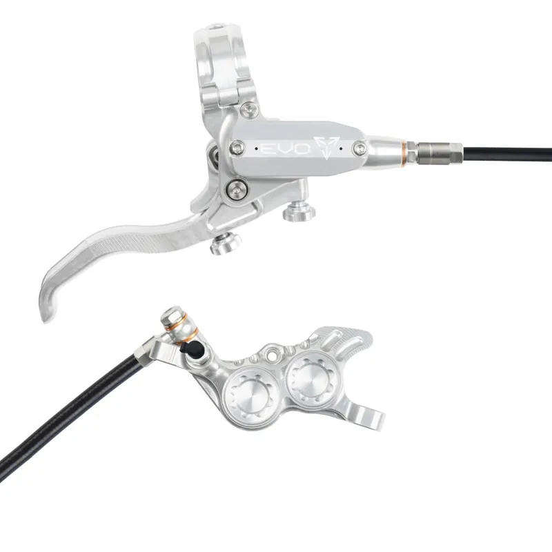 Versand Am Gleichen Tag Hope Tech 4 EVO GR4 Scheibenbremse - silber/silber – Hebel rechts