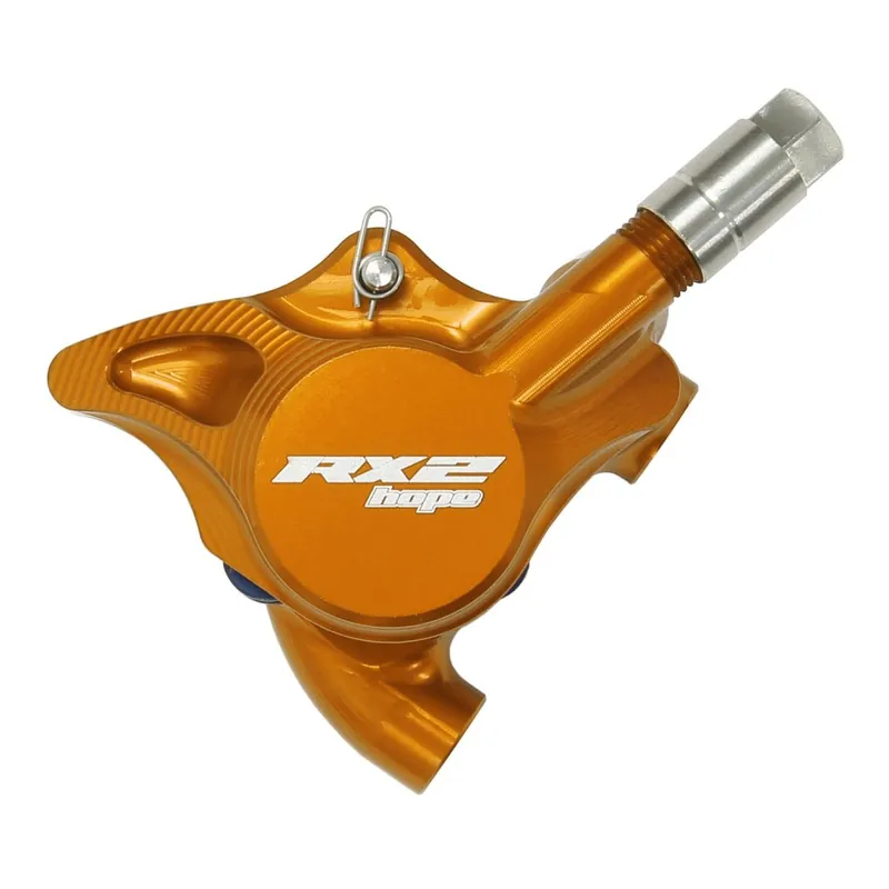 Hope RX2 Bremssattel Flat Mount MIN - orange Nur Heute