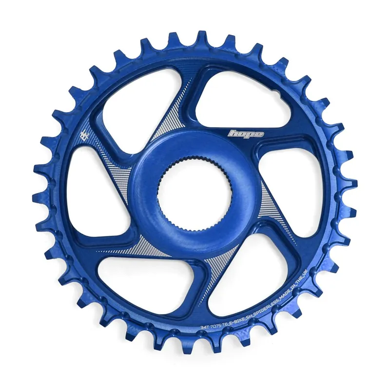 Hope R22 E-Bike Kettenblatt Direct Mount für Shimano - blau Top-Angebot