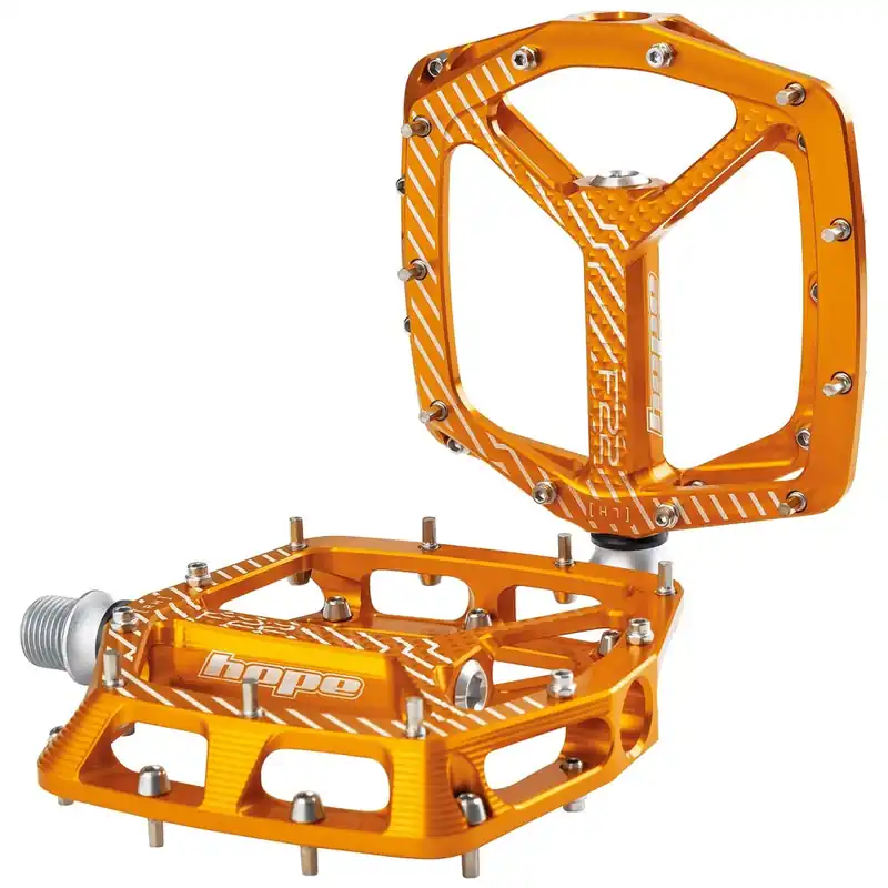 Hope F22 Plattformpedale - orange Preisknaller