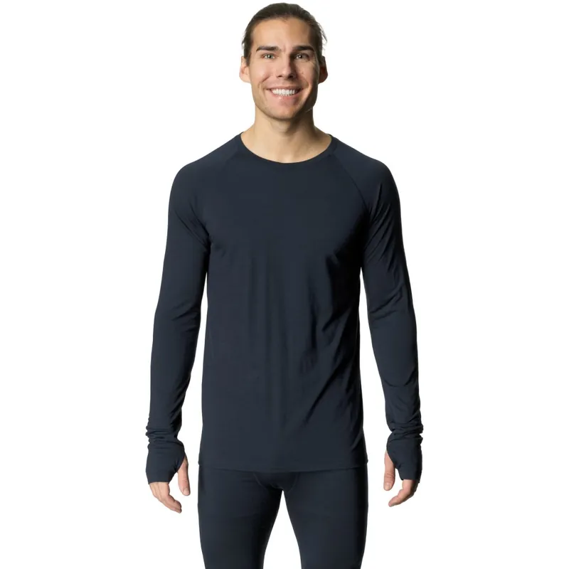 Houdini Desoli Light Crew Langarmshirt Herren - Blue Illusion Nur Heute