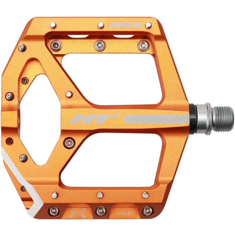 HT ANS10 Plattformpedale - Supreme NANO-S CrMo-Achse - orange Jetzt Kaufen