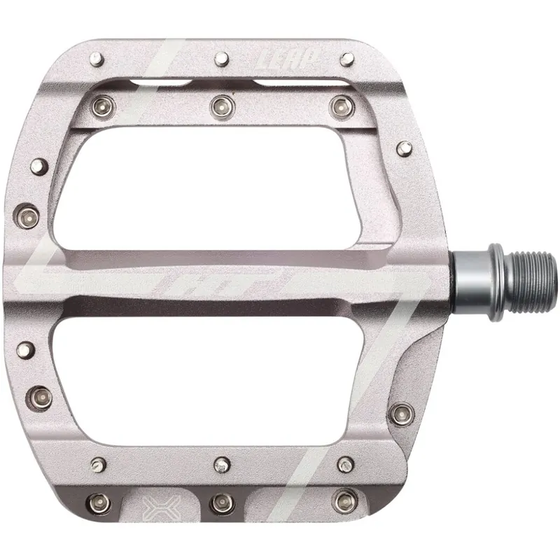 Markenprodukt HT ANS08 Plattformpedale - Leap NANO-S CrMo Axle - grey
