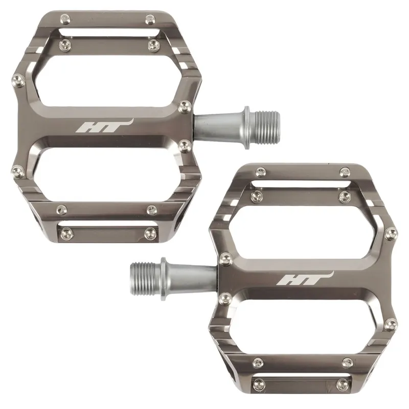 HT AR09SX Plattformpedale - BMX-SX CrMo-Achse - grey Echt