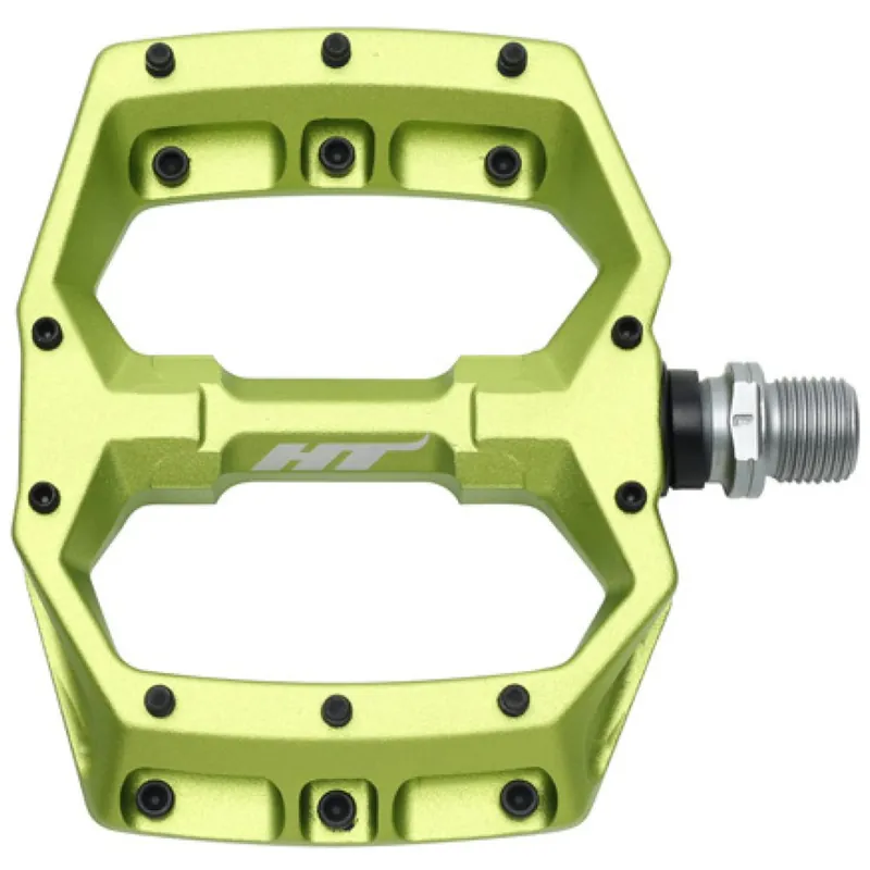 Sofort Bestellen HT AF03 Plattformpedale - Spider NANO CrMo-Achse - apple green
