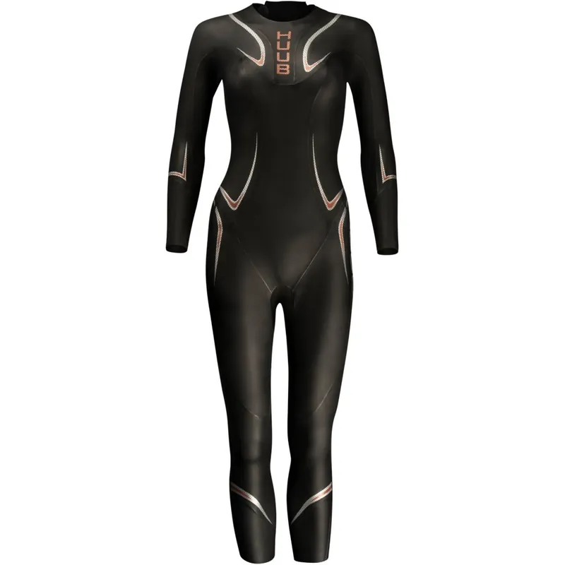 Markenprodukt HUUB Design TC Performance 3 3 Wetsuit Damen - schwarz/orange