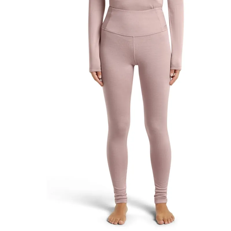 Solange Der Vorrat Reicht Icebreaker Merino 260 Tech High Rise Thermo-Leggings Damen - Pink Quartz